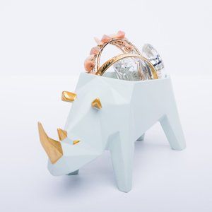 Lucky Rhino in a pot: Versatile Functionality Perfect Home Gift